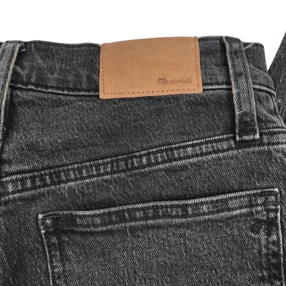 MADEWELL The Perfect Vintage Straight Jean Women 24 Black Gorpcore Travel Retro - Picture 10 of 13